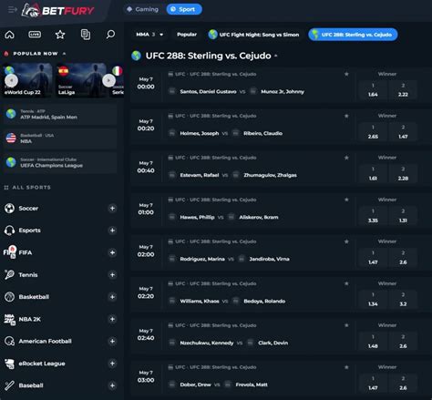 BetFury – Crypto Sports Betting & Bitcoin Sportsbook.